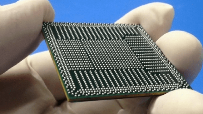 Ball Grid Array (BGA) Underside